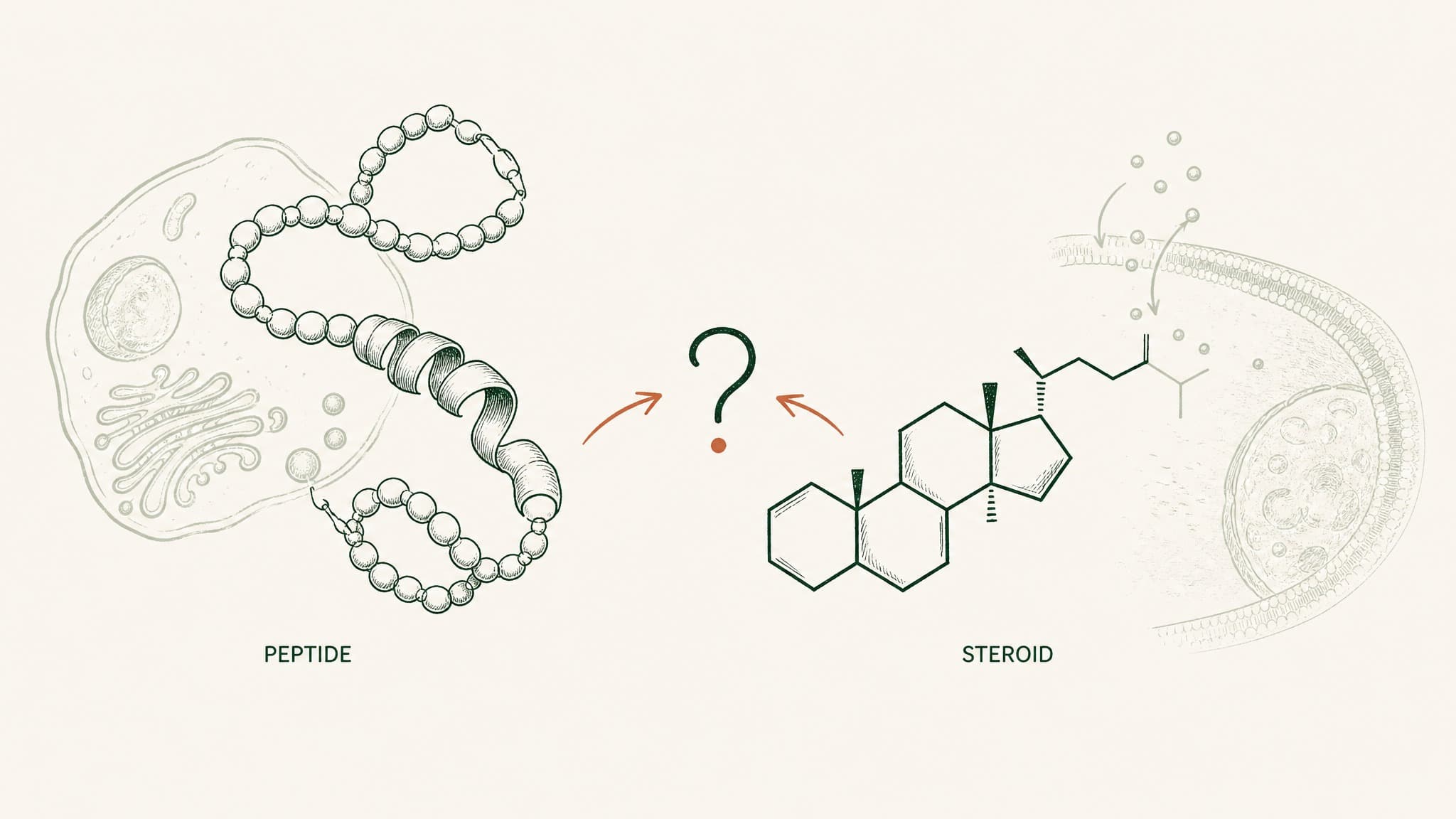 Are Peptides Steroids? The Clear, Science-Backed Answer
