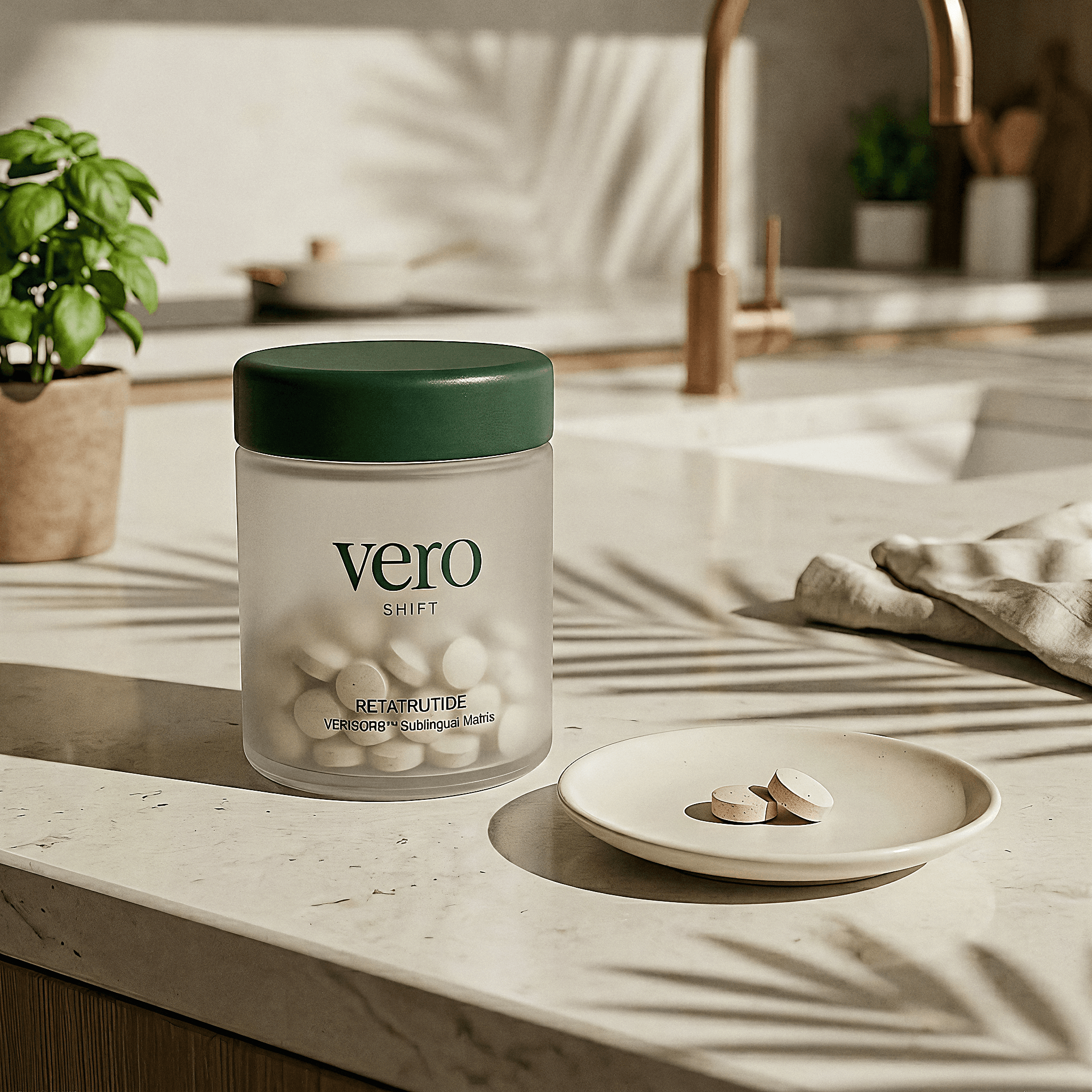 SHIFT™ jar and tablet lifestyle