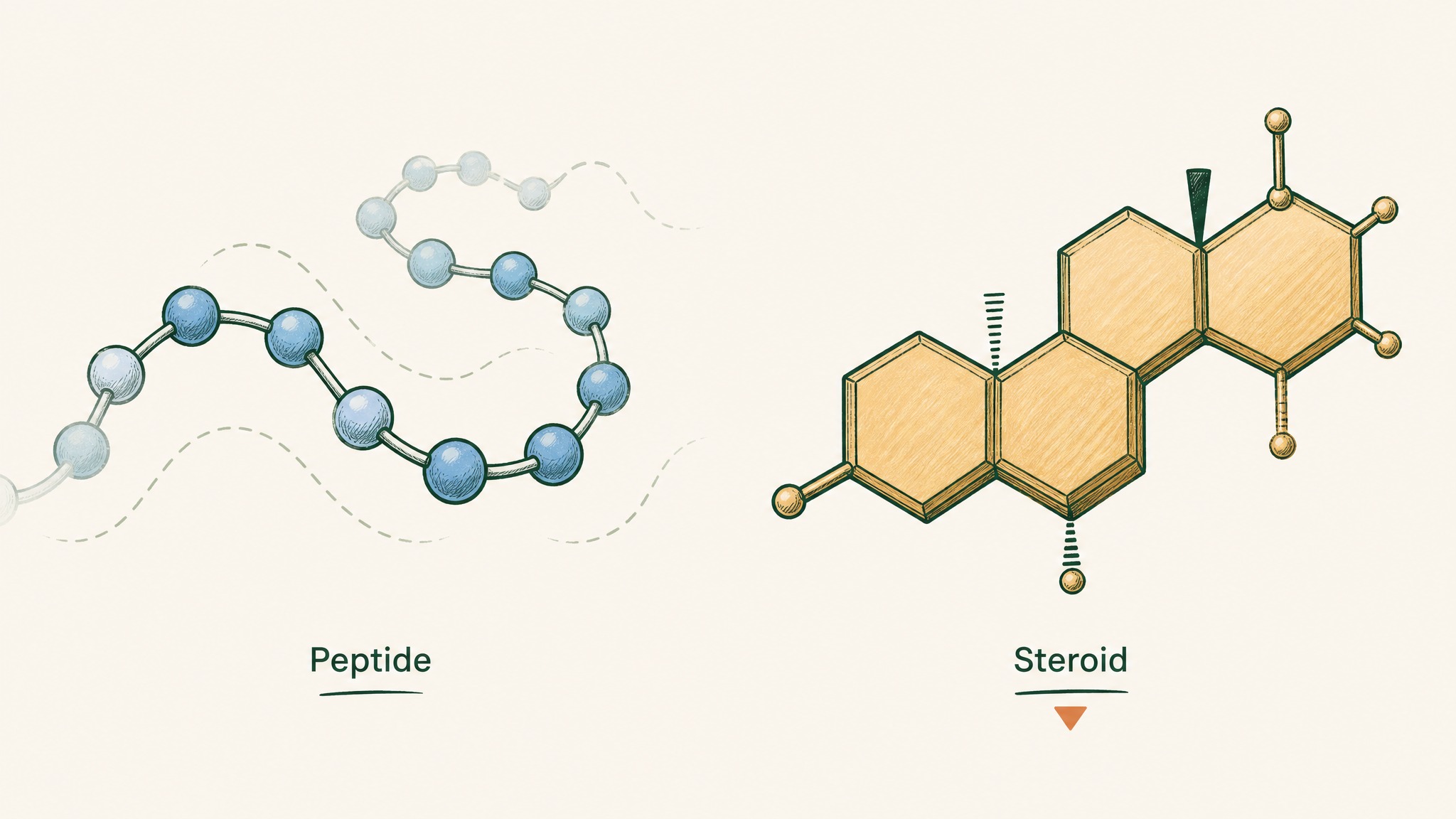 So Are Peptides Steroids, or Not?