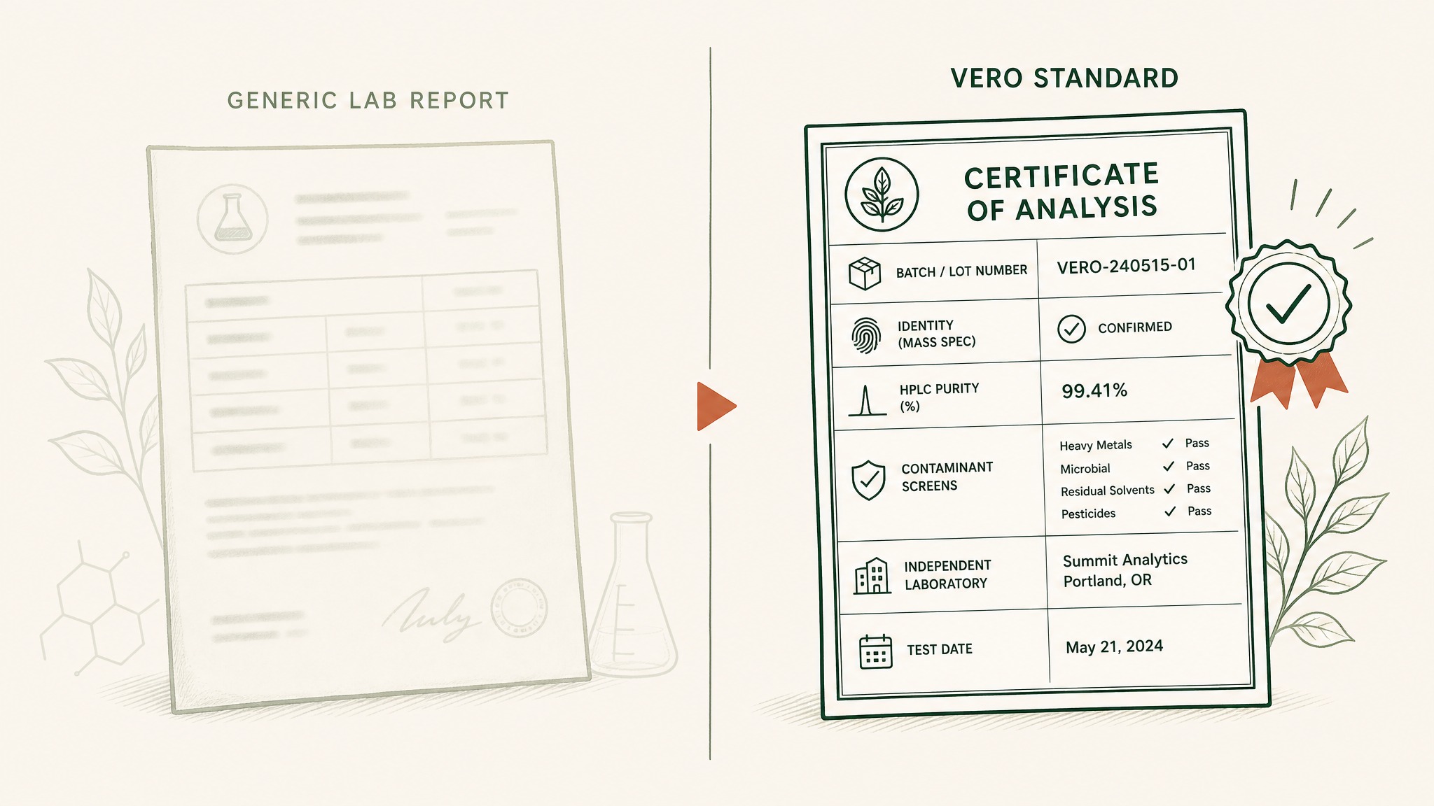 What Should a Real Certificate of Analysis Show You?