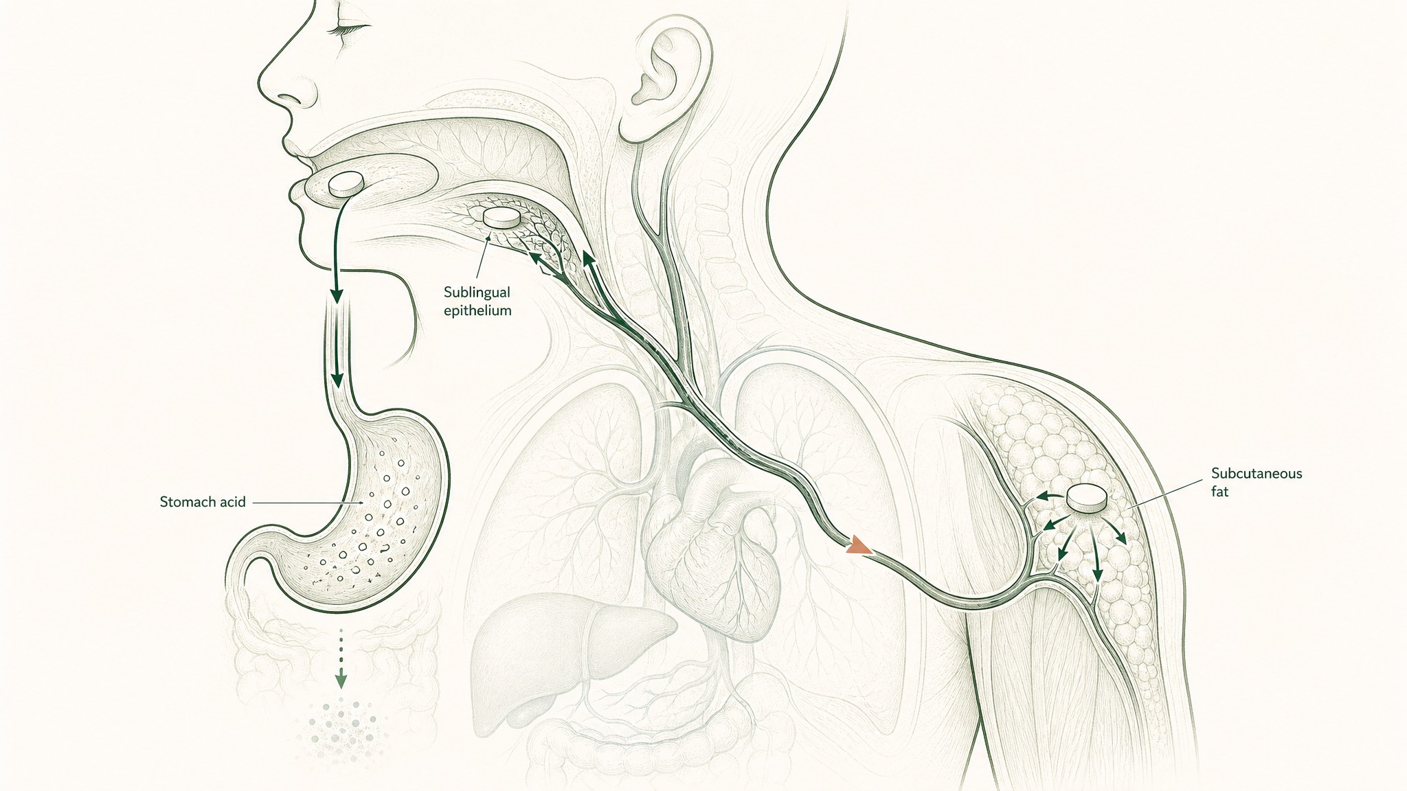 What Actually Delivers: The Routes That Bypass the Gut