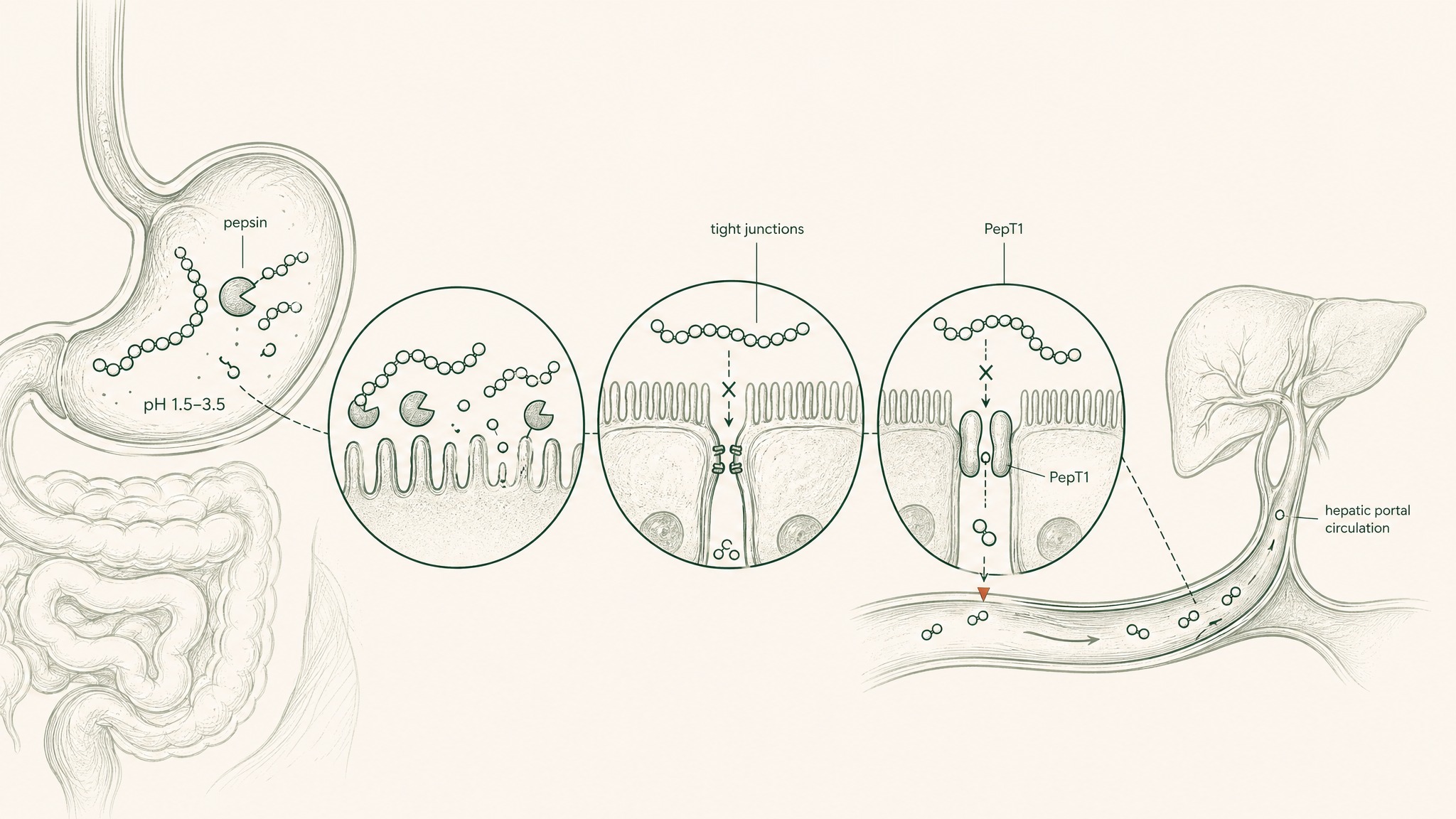 The Oral Bioavailability Floor: What the Data Actually Shows