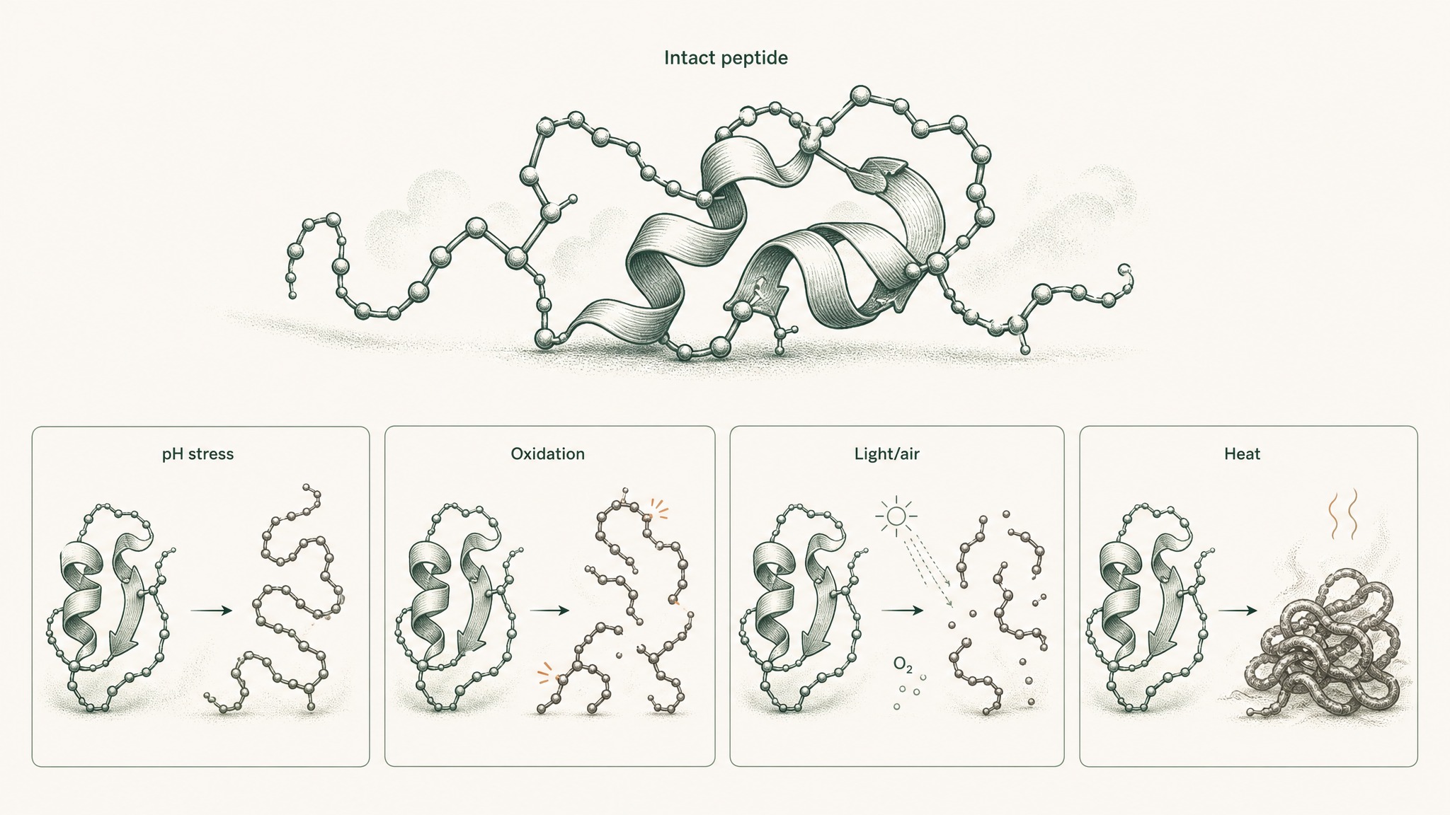 Formulation Chemistry: What Kills Peptides Before You Apply Them