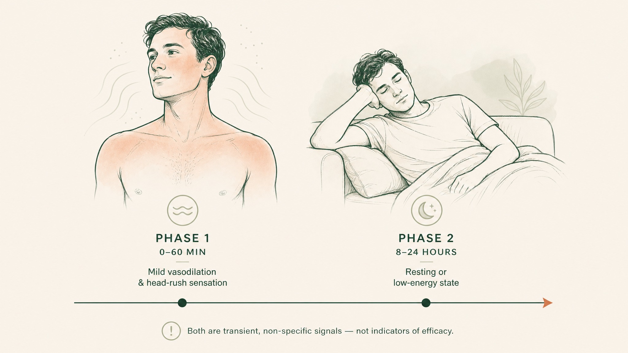 What about lethargy, head-rush, and the systemic feelings?