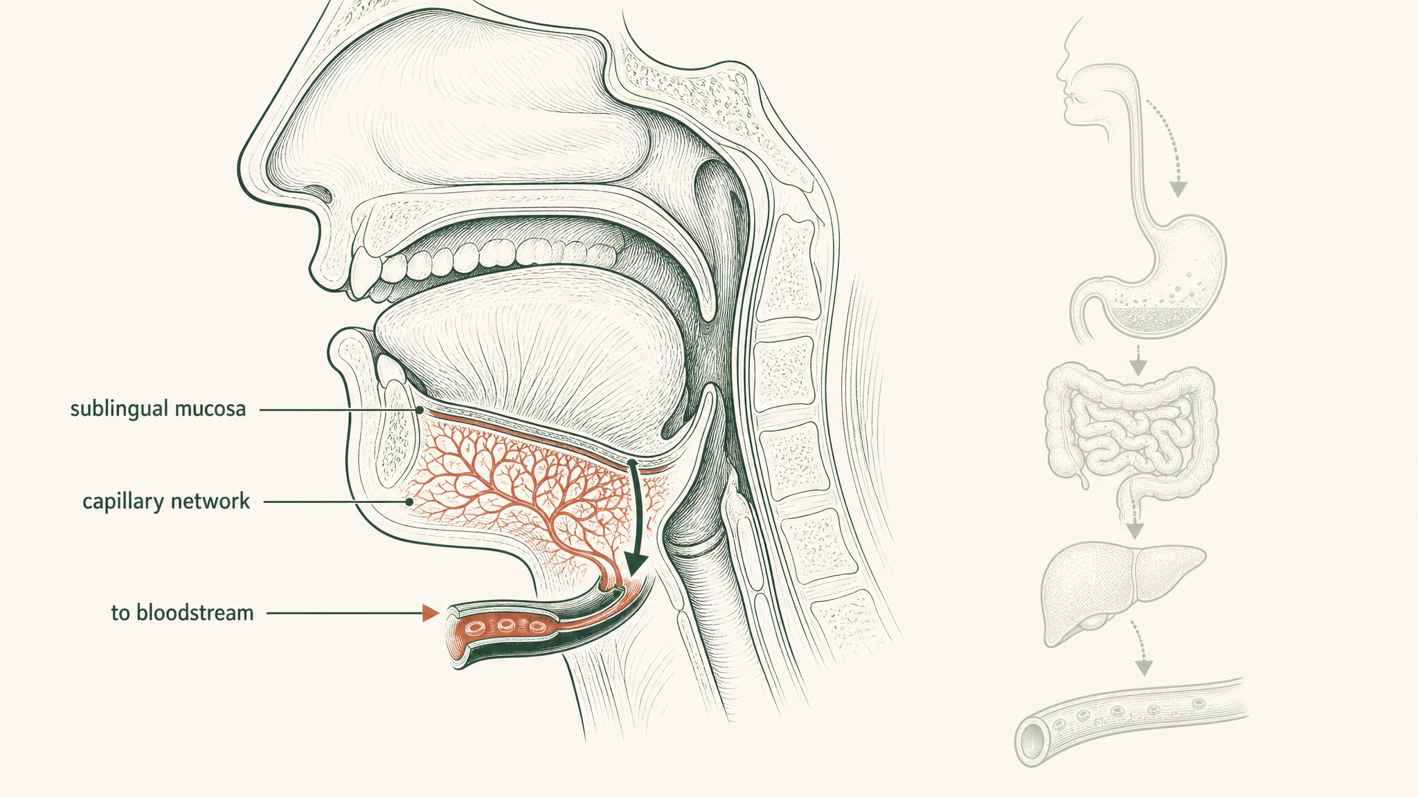 Under the Tongue: A Different Path to Your Bloodstream