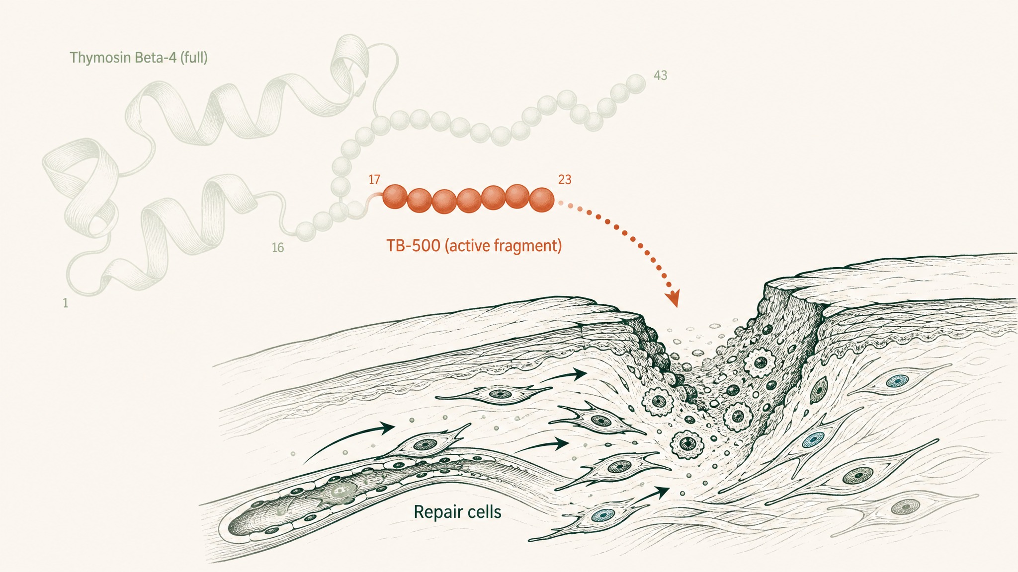Why Does TB-500 Drive Tissue Repair?