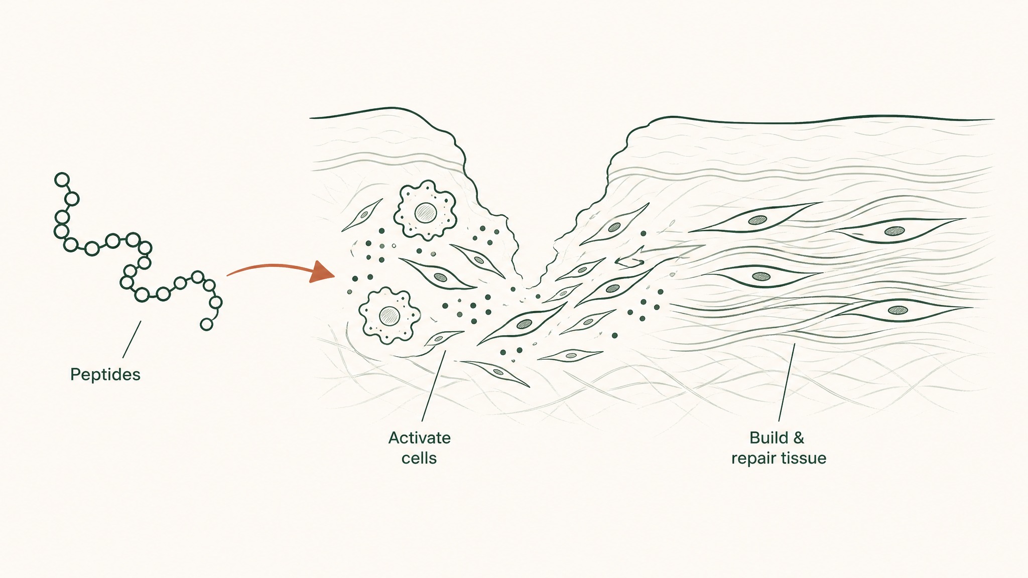 How Are Peptides Used in Recovery and Tissue-Repair Research?